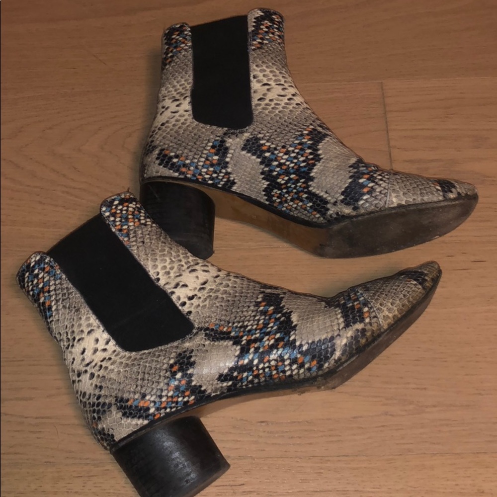 Isabel Marant Python Leather Boots - image 5